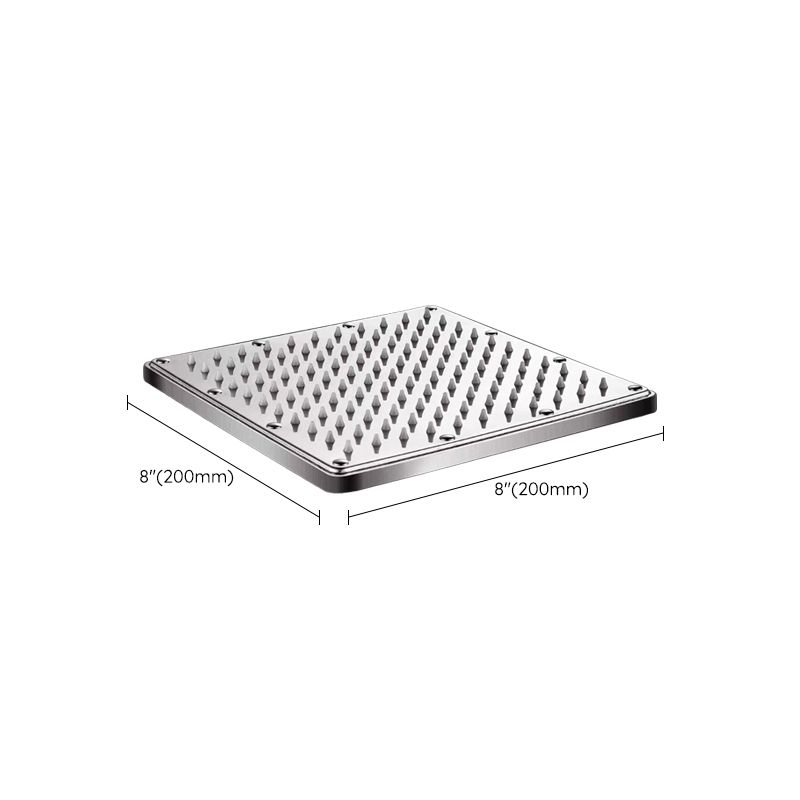 Avtoit | Contemporary Style Shower Head Bathroom Fixed Shower Head with Round and Square Shape