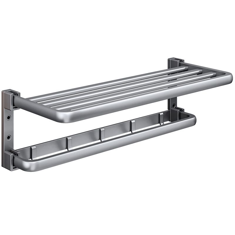 Avtoit | Modern Bathroom Accessories Hardware Set Gray Towel Bar Bathroom Shelf Bathroom Hardware Set