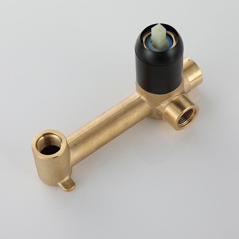 Avtoit | Industrial Sink Faucet Brass Lever Handles Low Arc Wall Mounted Bathroom Faucet