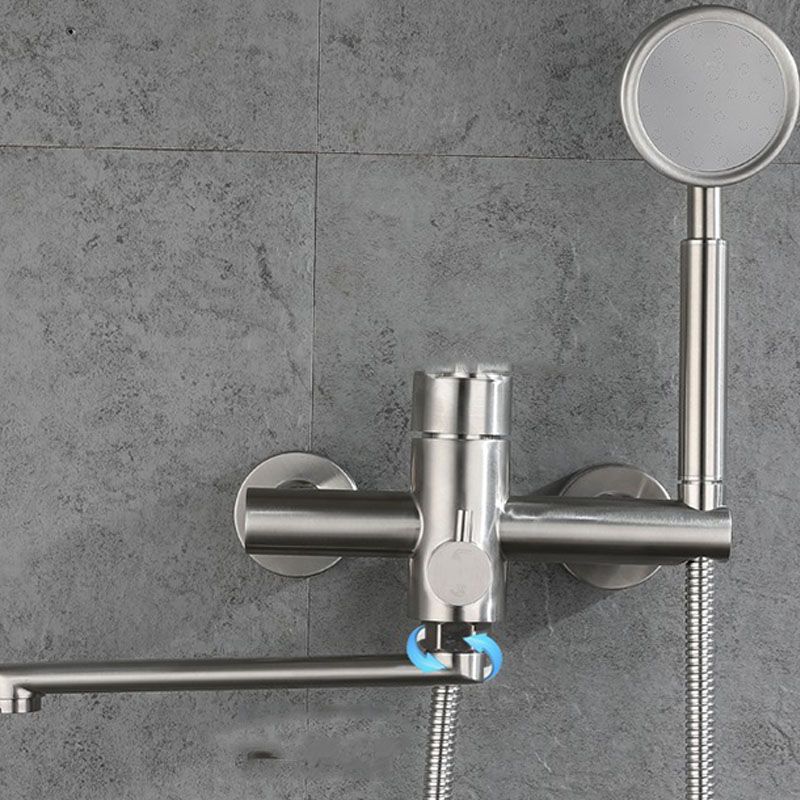 Avtoit | Bathroom Bathtub Faucet Lever Handheld Shower Bathtub Faucet