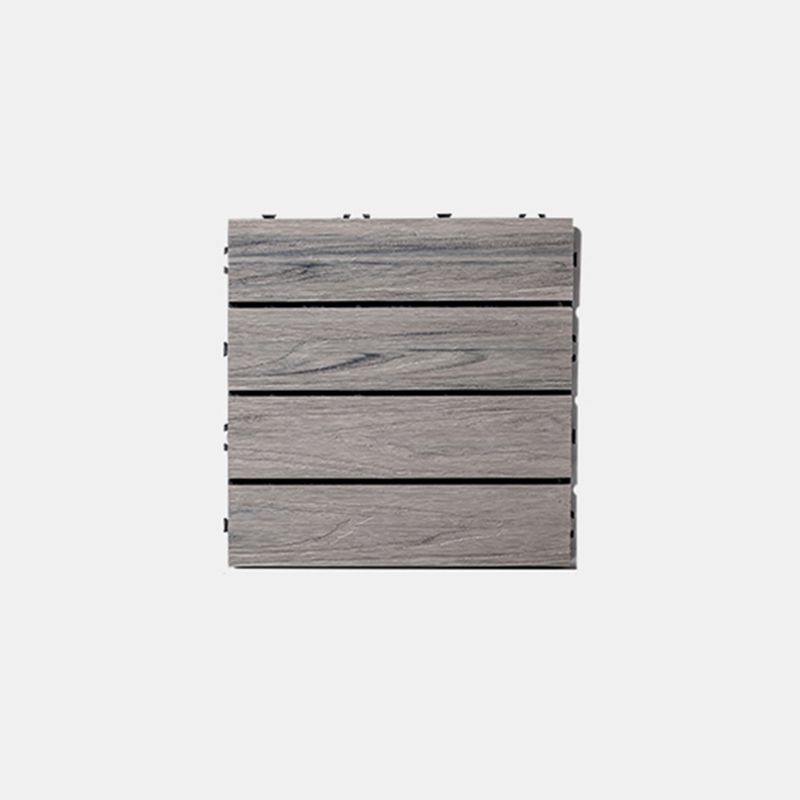 Avtoit | Square Patio Tiles Interlocking Striped Pattern Deck Board