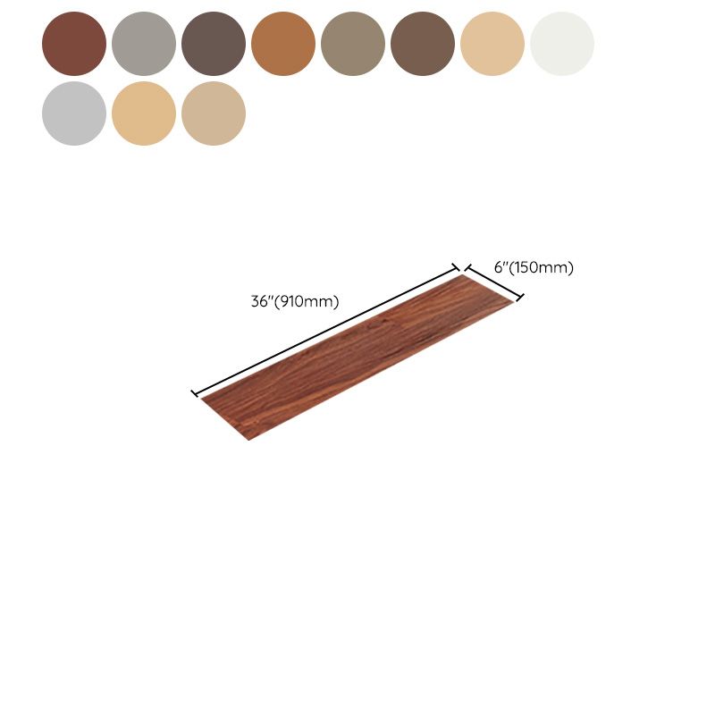 Avtoit | Waterproof PVC Flooring Rectangle Peel and Stick Fire Retardant PVC Flooring