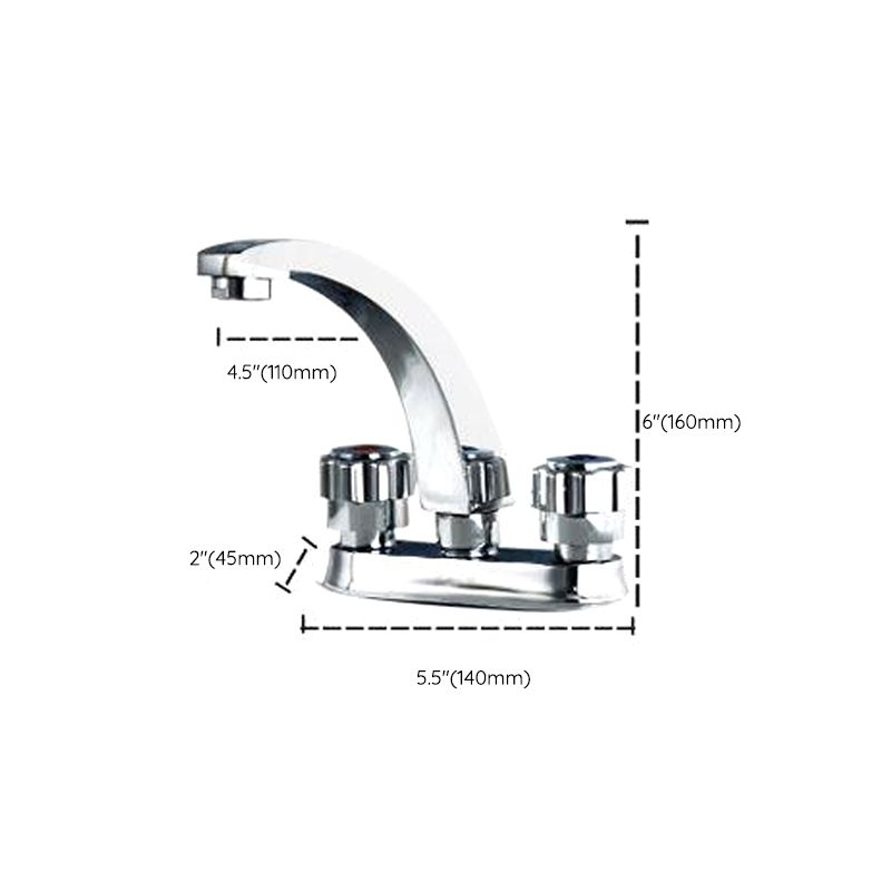 Avtoit | Modern Style Vessel Faucet Copper Knob Handle Low Arc Vessel Faucet