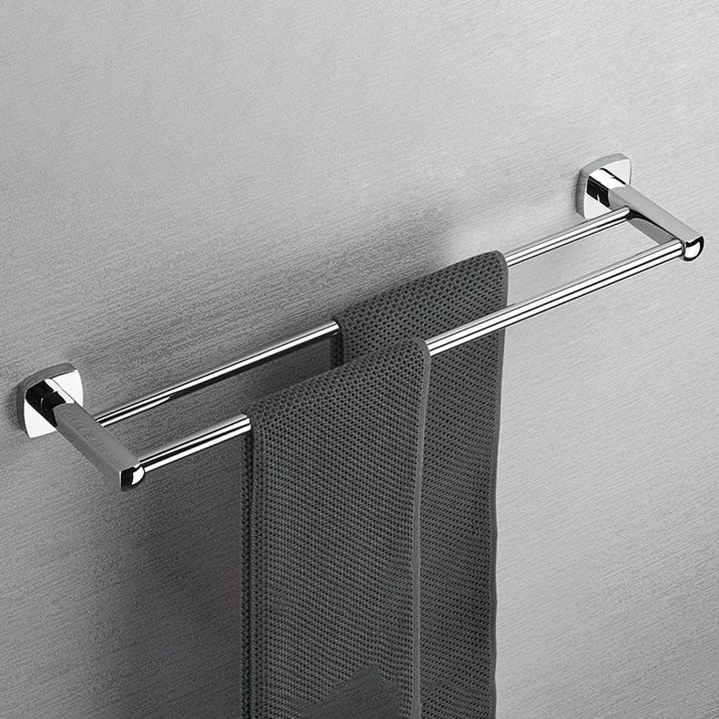 Avtoit | Polished Chrome Modernism Bathroom Accessory Set Bath Shelf / Towel Bar / Bathrobe Hook Included