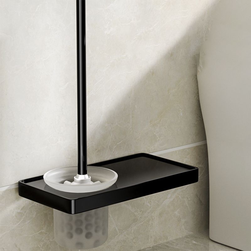 Avtoit | Modern Bathroom Set Towel Bar Paper Holder Black Bathroom Accessory Set