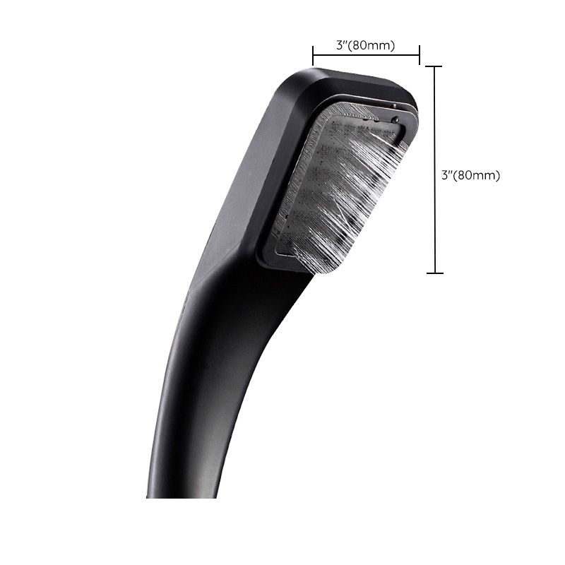 Avtoit | Contemporary Shower Head Round Handheld Shower Head Combination in Black