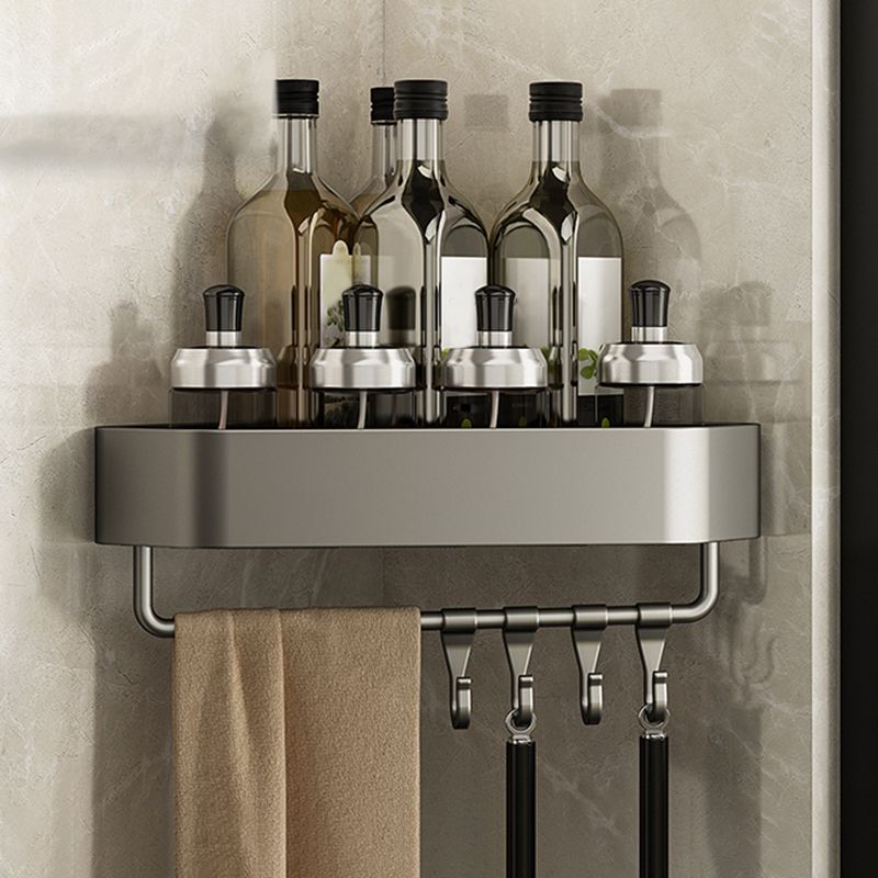 Avtoit | Adhesive Holder Metal Bathroom Accessory Single Piece or in Set with Shelf