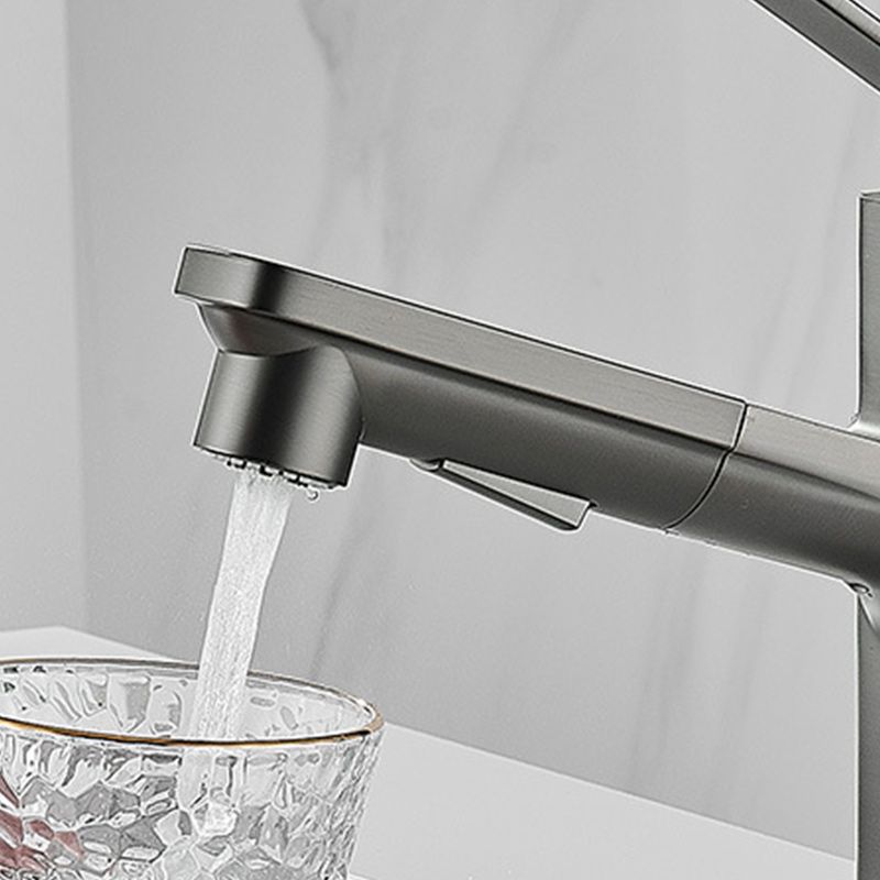 Avtoit | Contemporary Container Faucet Lever Handles Low Arc Copper Container Faucet