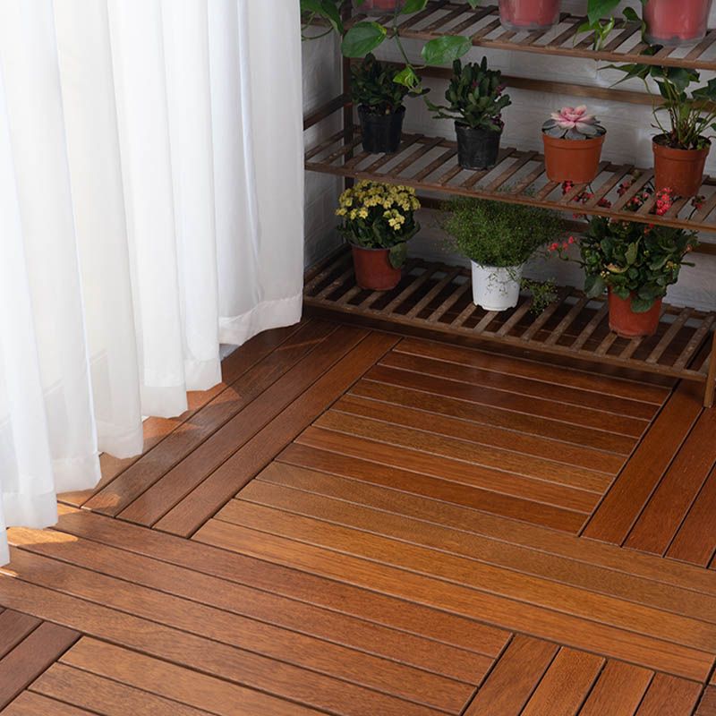 Avtoit | Basic Wood Outdoor Floor Tiles Click Patio Floor Tiles