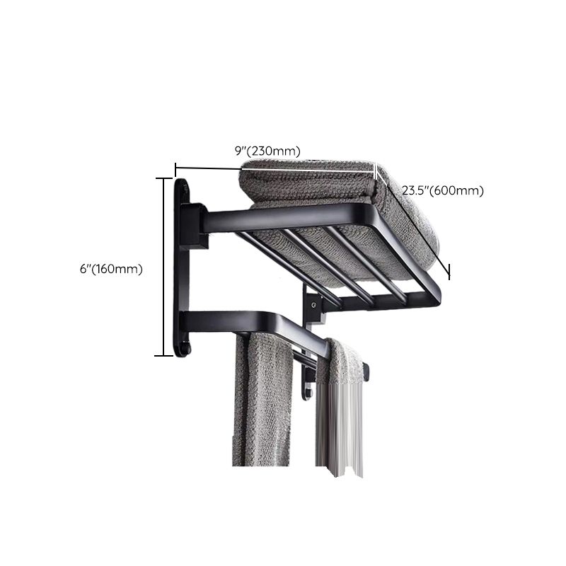 Avtoit | Modern Bathroom Accessory Set Black Soap Dish Bath Shelf Bathroom Set