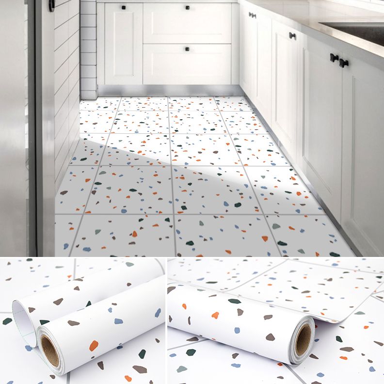 Avtoit | Modern PVC Floor Geometric Pattern Peel and Stick Vinyl Plank Floor