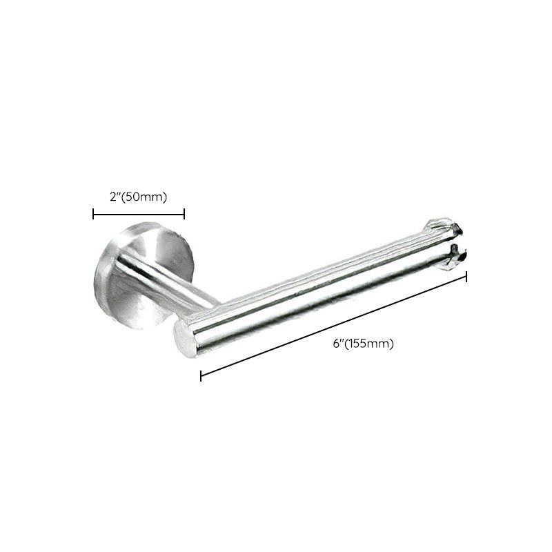 Avtoit | Metal Simple Bathroom Accessories as a Single Piece or in a Set in Silver