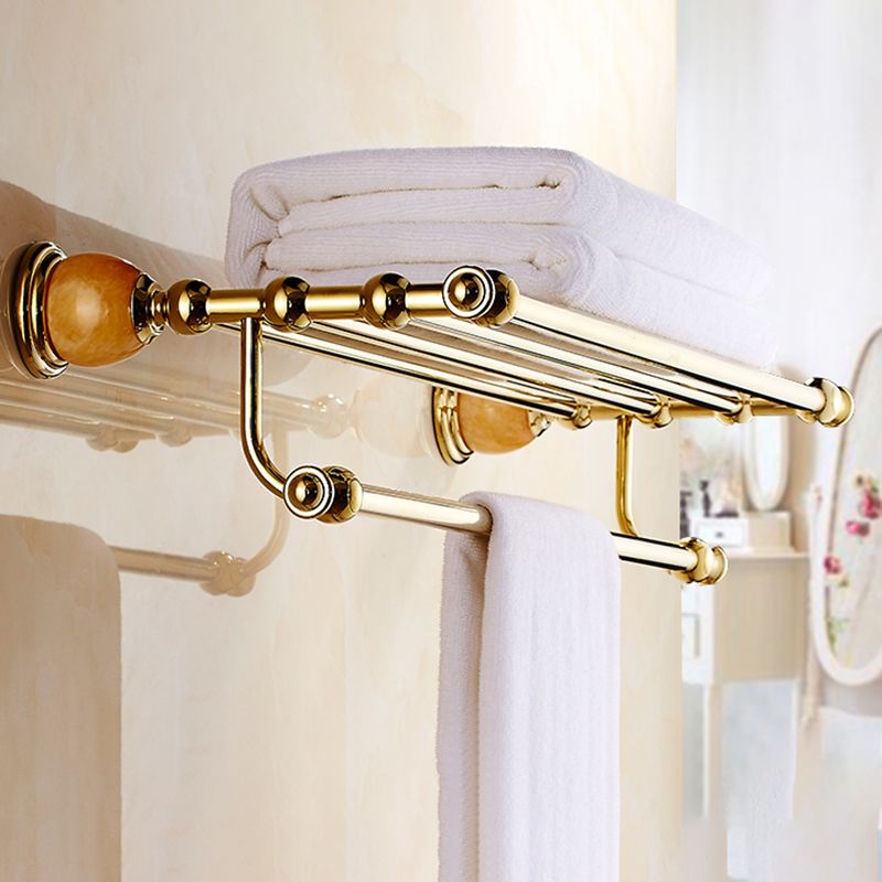 Avtoit | Polished Gold Bathroom Set Metal Bathroom Accessories Hardware Set