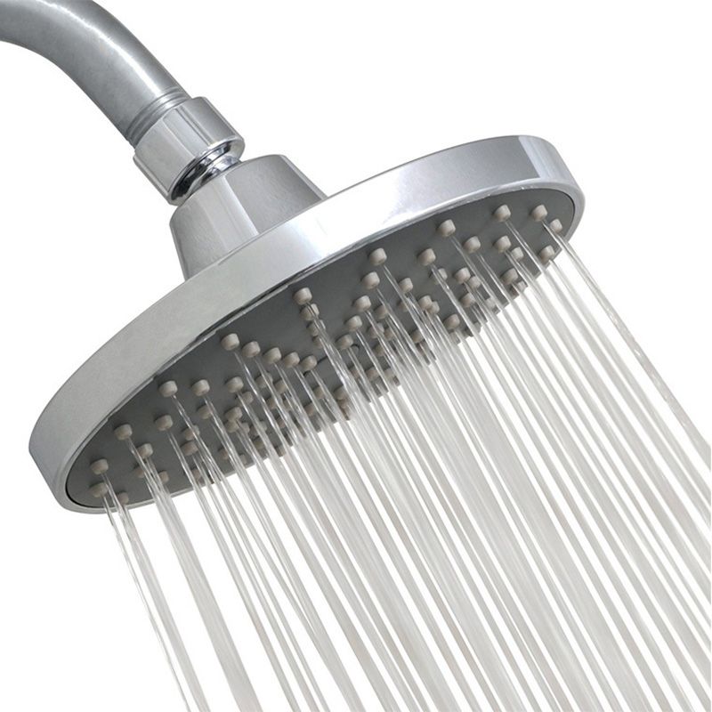 Avtoit | Round Fest Shower Head Silver Single Jet Wall Mounted Shower Head