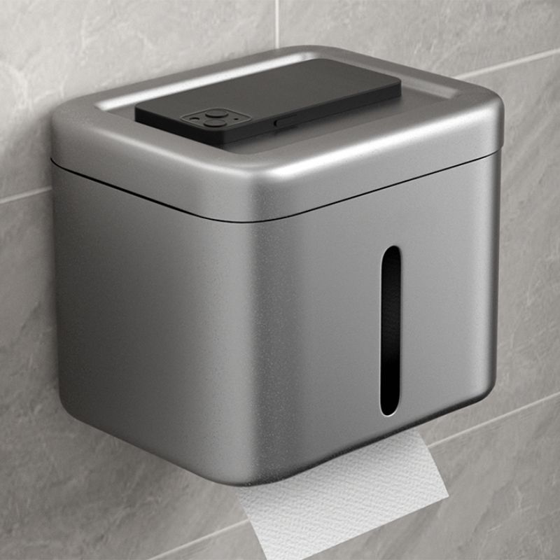 Avtoit | Modern Gray Bathroom Accessory Kit Paper Holder Bath Shelf Bathroom Hardware Set