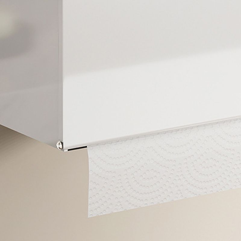 Avtoit | White Bathroom Accessory Set Contemporary Aluminum Bathroom Accessory Kit with Towel Holder