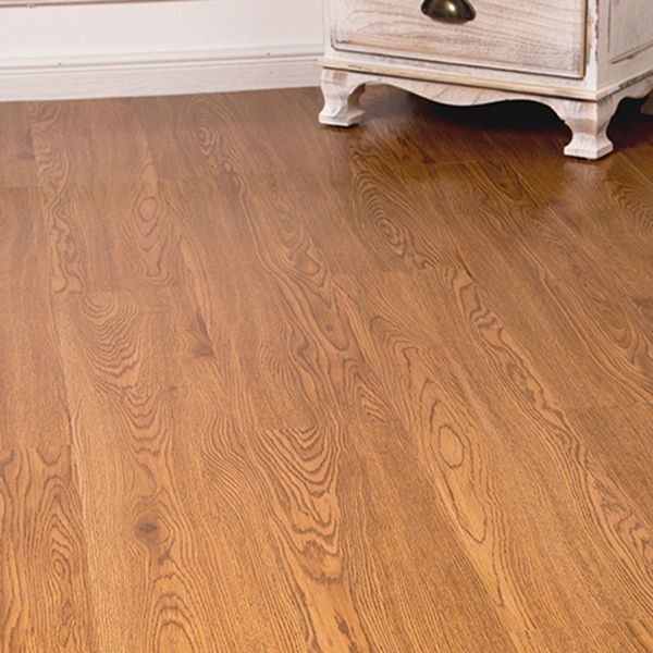 Avtoit | Smooth PVC Flooring Peel and Stick Wood Look Rectangular Vinyl Flooring
