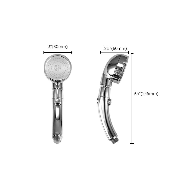 Avtoit | Contemporary Hand Shower Head Silver 3-Spray Pattern Wall Mounted Shower Head