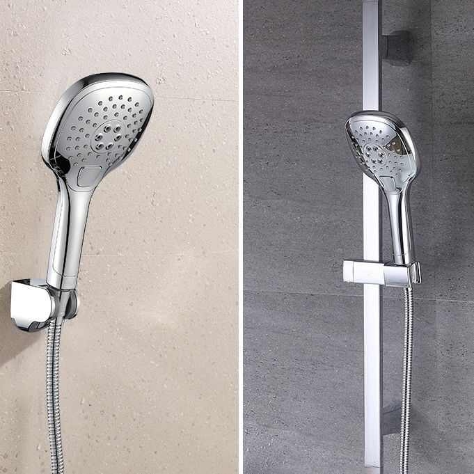 Avtoit | Wall Mounted Bathtub Faucet Trim Polished Chrome Swivel Spout with Hand Shower