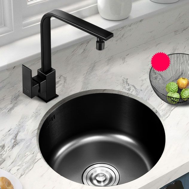 Avtoit | Contemporary Style Kitchen Sink Stainless Steel Kitchen Sink with Single Bowl