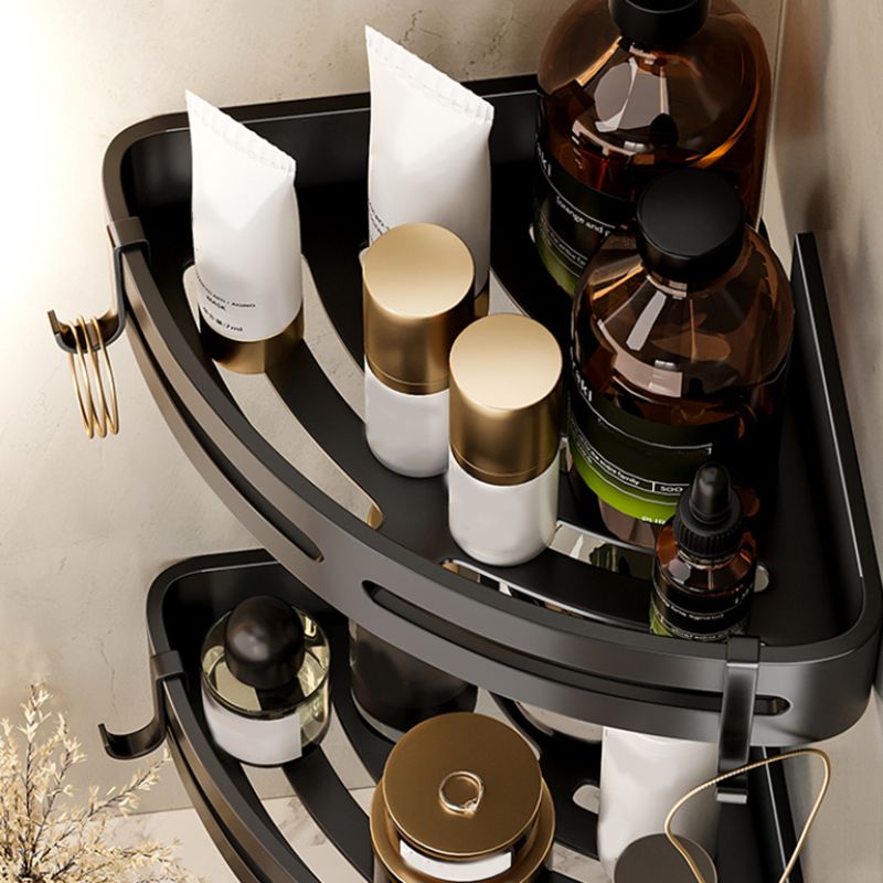 Avtoit | Modern Bathroom Accessory Set Black Bathroom Shelf Bathroom Accessory Set