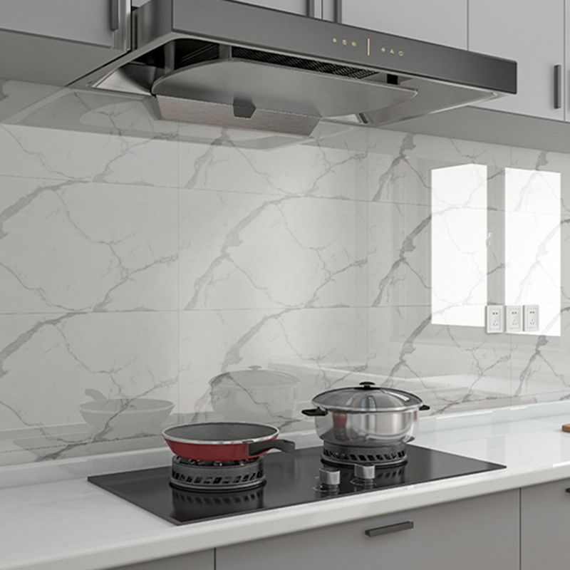 Avtoit | Modern Splash Protection Tiles Smooth Splash Protection Wallpaper for the Kitchen