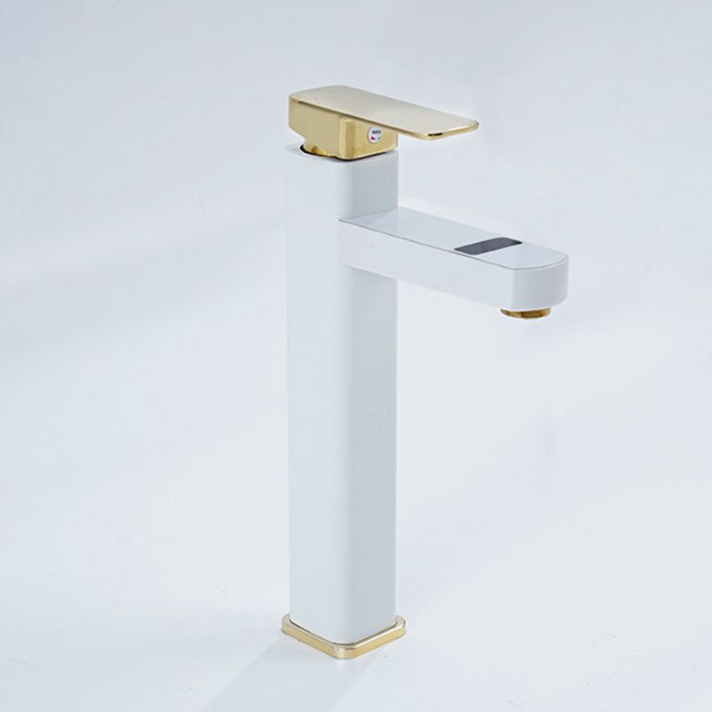 Avtoit | Contemporary sink faucet Digital display Monochrome Low arch basin Bathroom sink