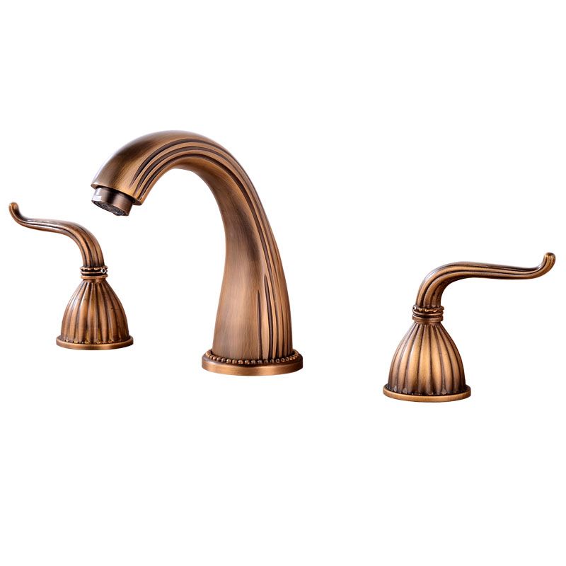 Avtoit | Widely Used Bathroom Faucet 3 Hole Round Sink Faucet