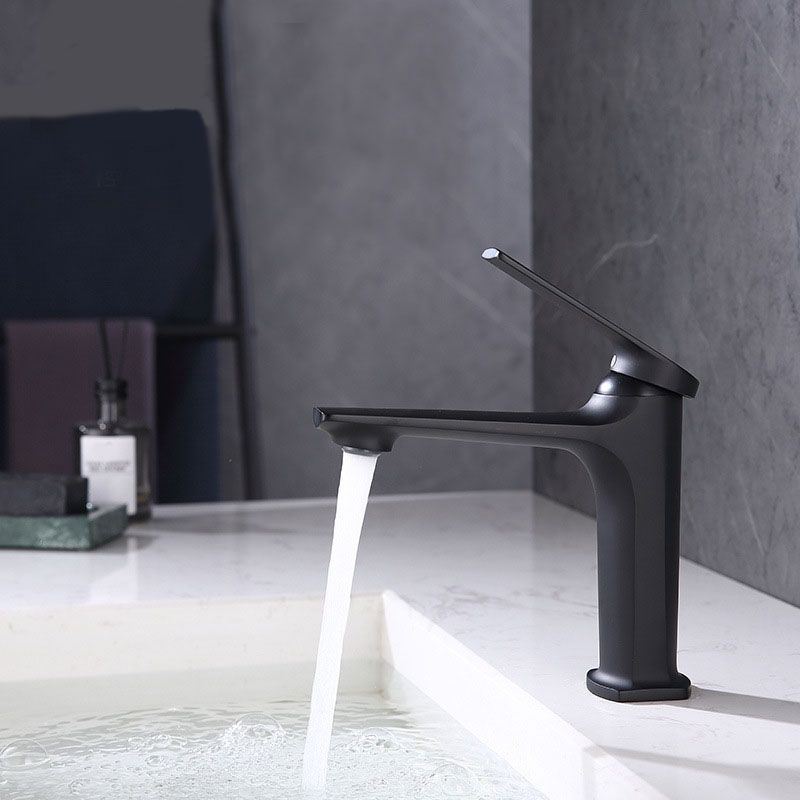 Avtoit | Modern faucet brass lever handles low arc sink bathroom faucet