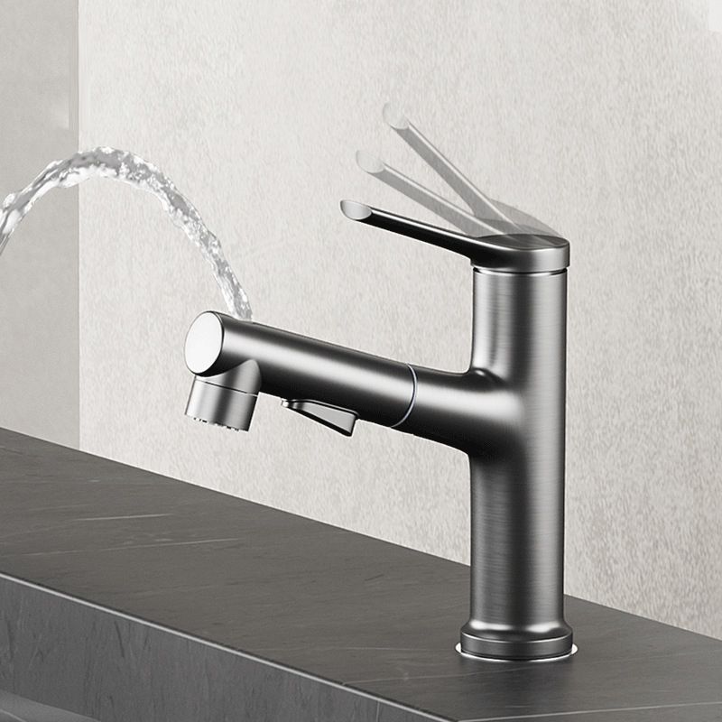 Avtoit | Modern Center Set Faucet Copper Center Set Vanity Faucet for Bathroom