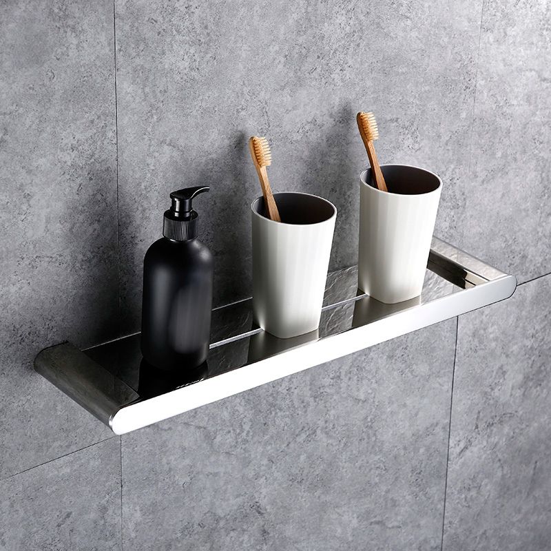 Avtoit | Contemporary Bathroom Accessories Hardware Set in Silver with Soap Dish
