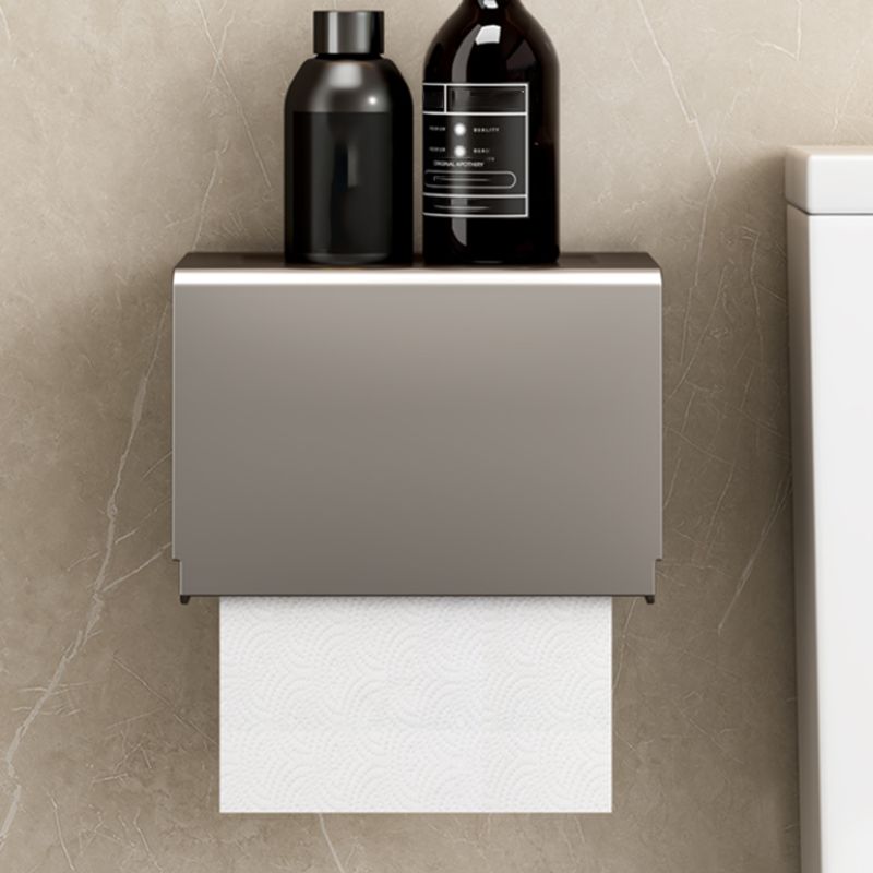 Avtoit | Modern Gray Bathroom Set Paper Holder Bathroom Shelf Bathroom Hardware Set