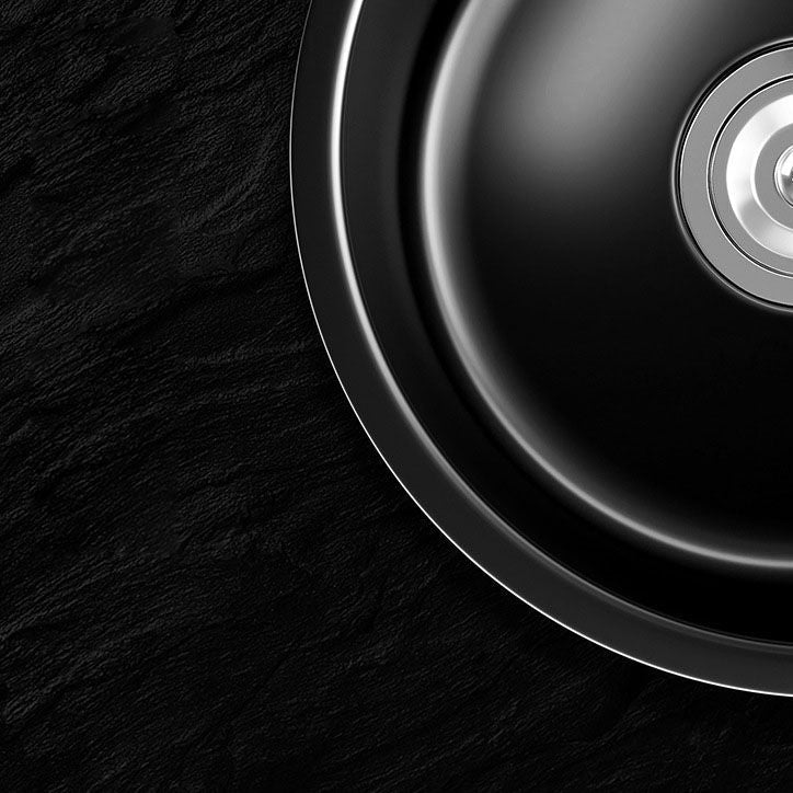 Avtoit | Contemporary Style Round Kitchen Sink Stainless Steel Kitchen Sink