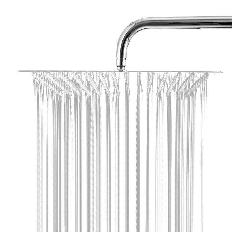 Avtoit | Showerhead Square Wall Mounted Rain Spray Stainless Steel Showerhead