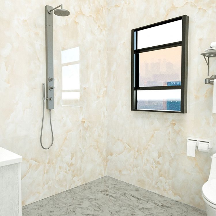 Avtoit | Marbleing Water-repellent Tile PVC Single Peel-and-stick Tile for Bathroom Back Wall