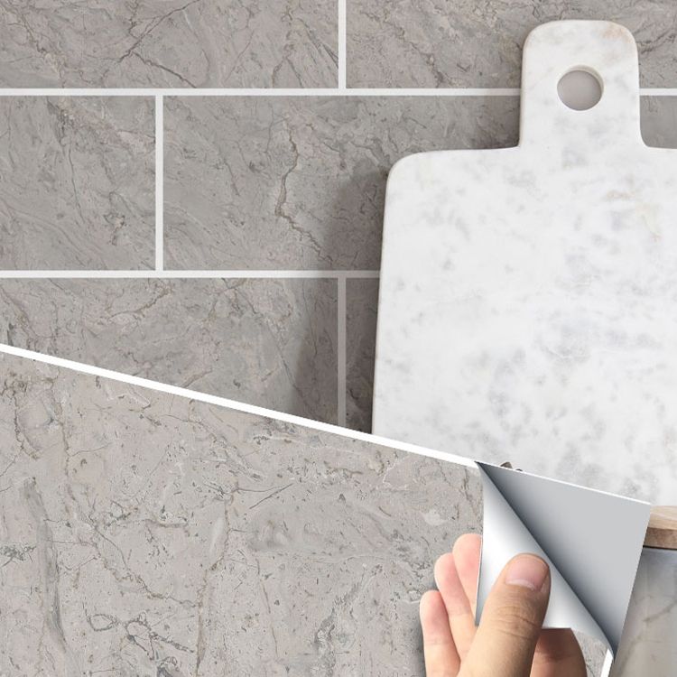 Avtoit | Modern Peel & Stick Subway Tiles PVC Wallpaper for Kitchen Backsplash
