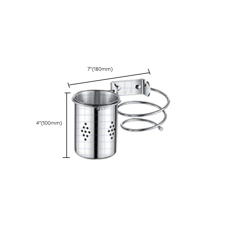 Avtoit | Modern Stainless Steel Bathroom Set Paper Holder Bathroom Shelf Bathroom Accessories