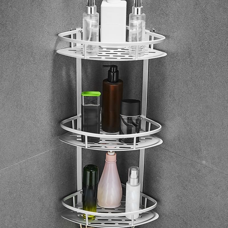 Avtoit | Contemporary Metal Bathroom Accessories Hardware Set with Bathroom Shelf