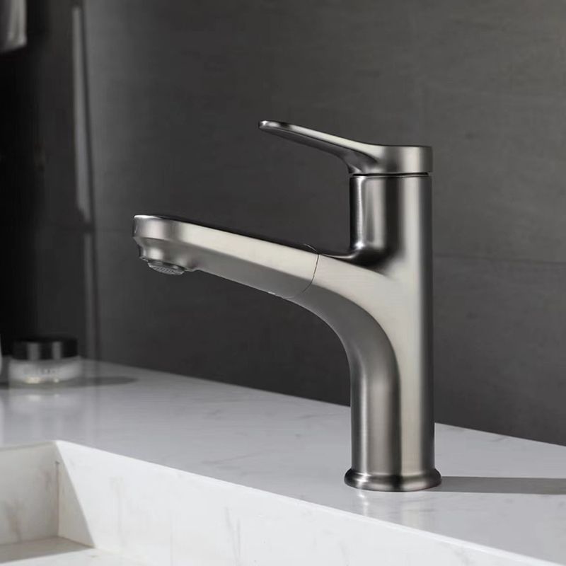 Avtoit | Modern Style Extendable Ship Faucet Copper Single Handle Sink Faucet for the Bathroom
