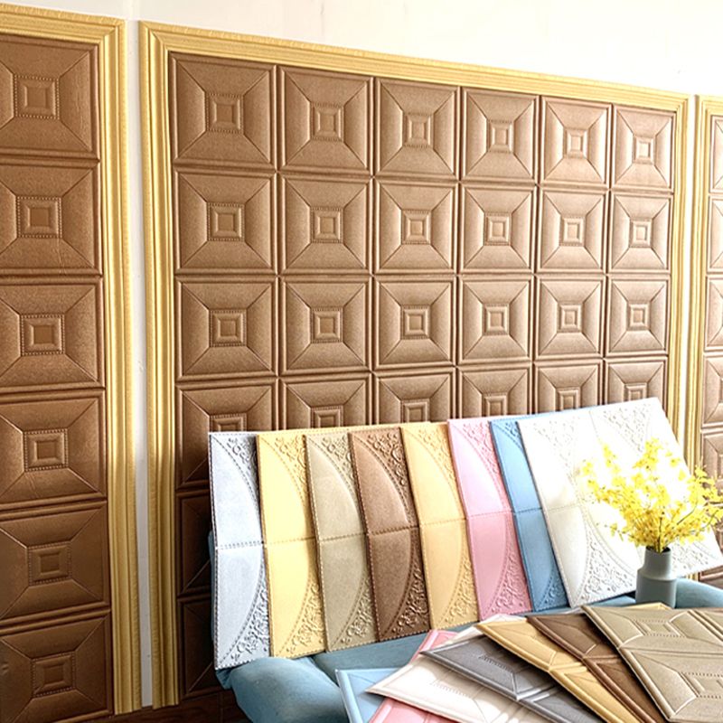 Avtoit | Glam peel and stick wall covering made of foam with 3D embossed panel