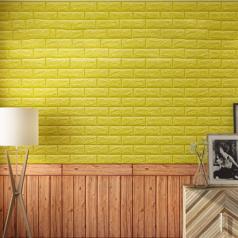 Avtoit | Modern Tin Wall Paneling Smooth Wall Ceiling Wood Plank Set of 6