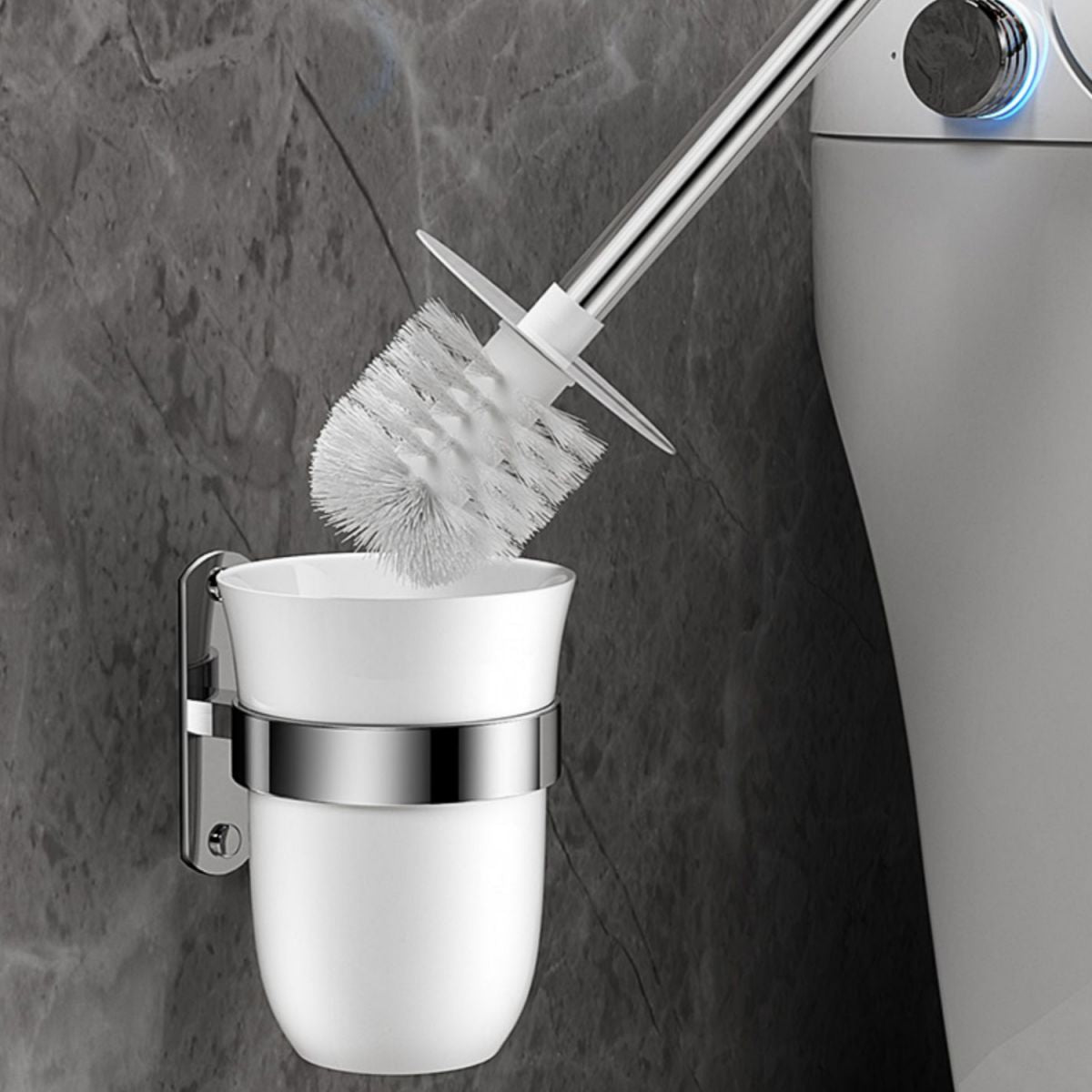 Avtoit | Modern Bathroom Accessory as a Single Item or in a Set Polished Chrome Bath Set