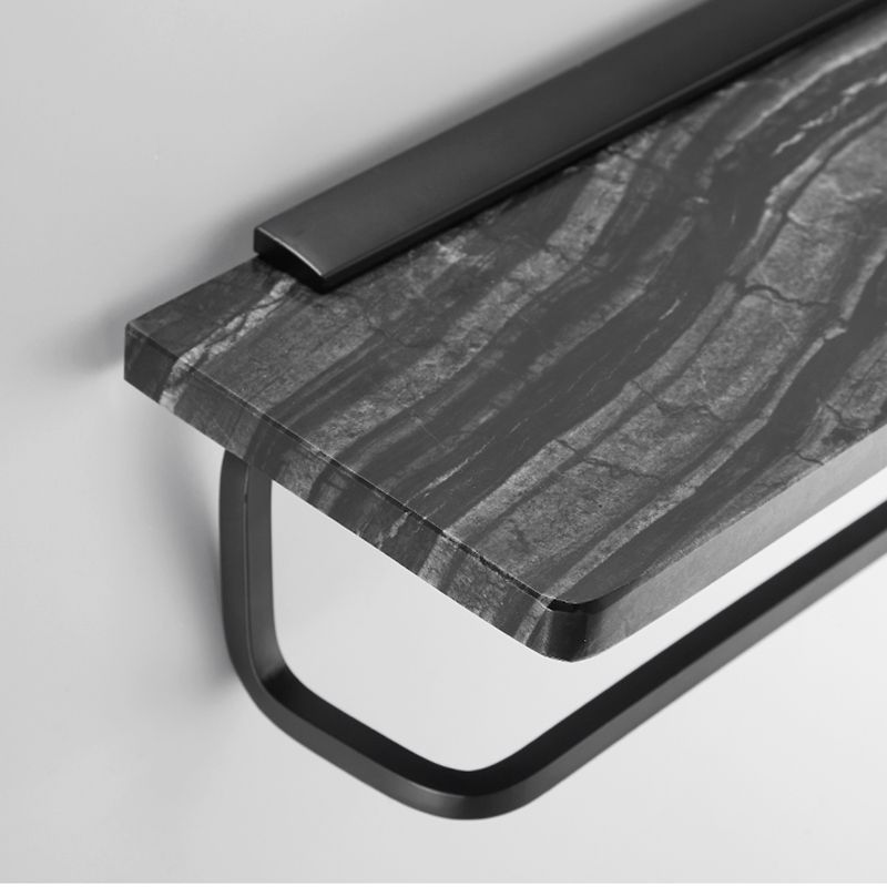 Avtoit | Metal and marble bathroom accessories as a single piece or as a set in black