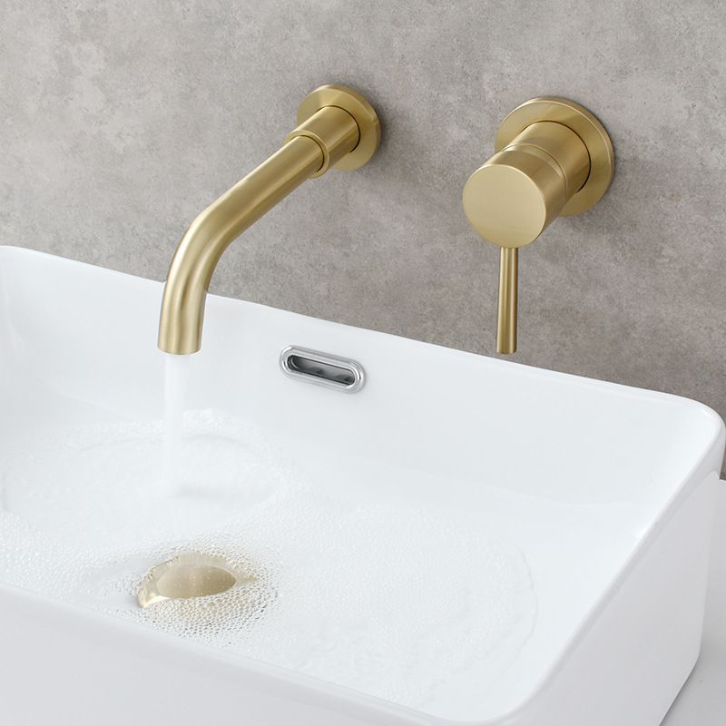 Avtoit | Single Hole Wall Mounted Bath Faucet Swivel Spout Basin Faucet