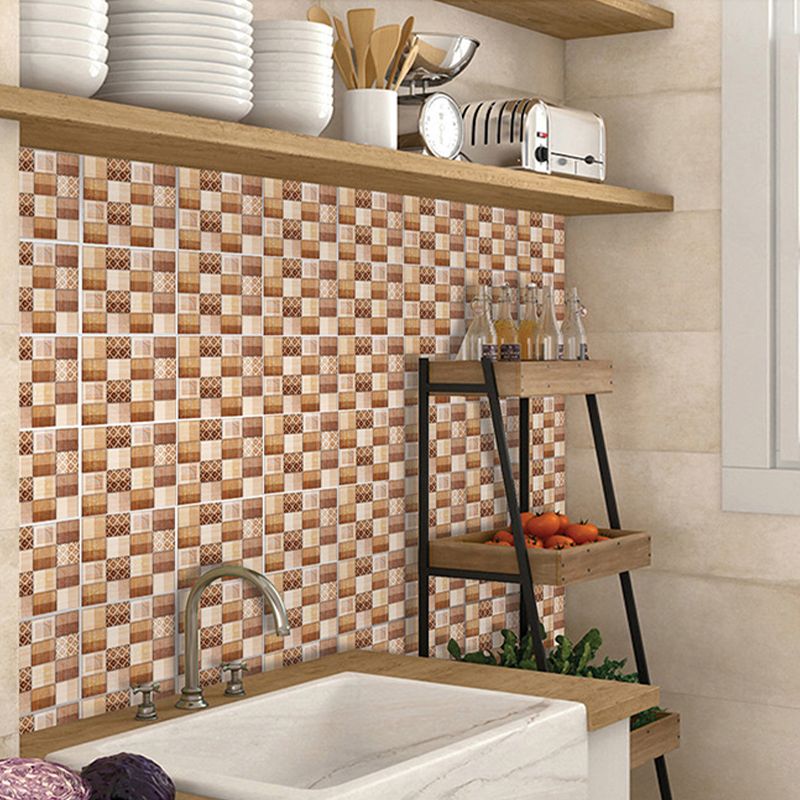 Avtoit | Mosaic Tiles Wallpaper PVC Waterproof Peel & Stick Mosaic Tiles