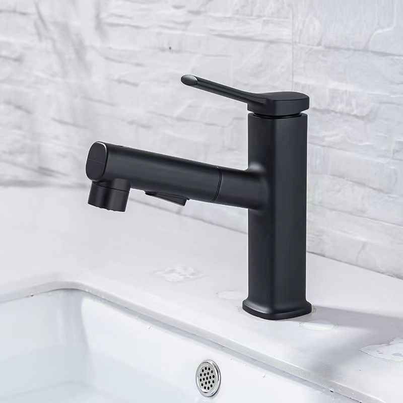 Avtoit | Contemporary Vessel-Faucet Pull-out Centerset Faucet with Swiveling Spout