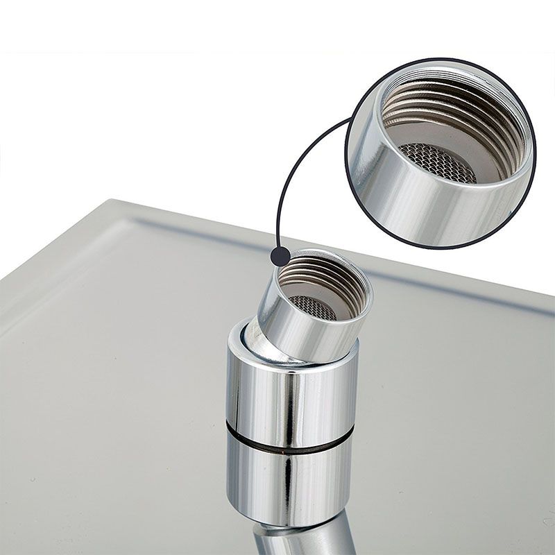 Avtoit | Showerhead Square Wall Mounted Rain Spray Stainless Steel Showerhead