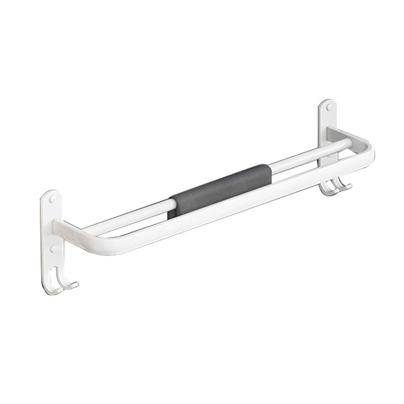 Avtoit | White contemporary bathroom accessory set stainless steel aluminum bathroom set