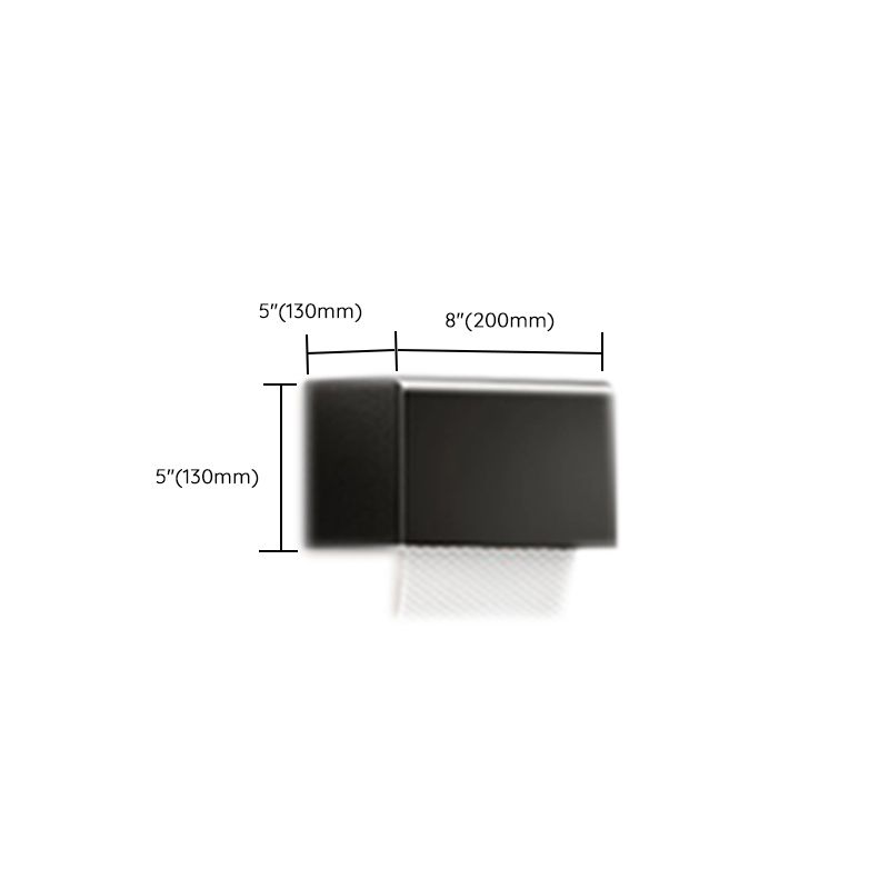 Avtoit | Modern Bathroom Set Matte Black Bathroom Shelf Towel Rack Bathroom Accessories Set
