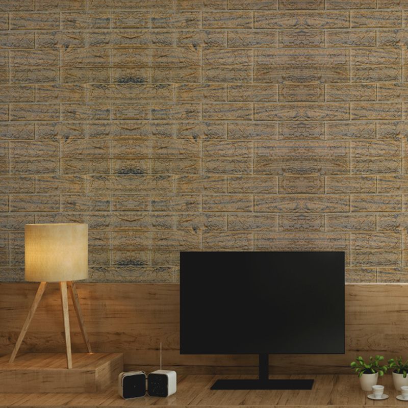 Avtoit | 3D embossing interior wall panel self-adhesive square wall panel